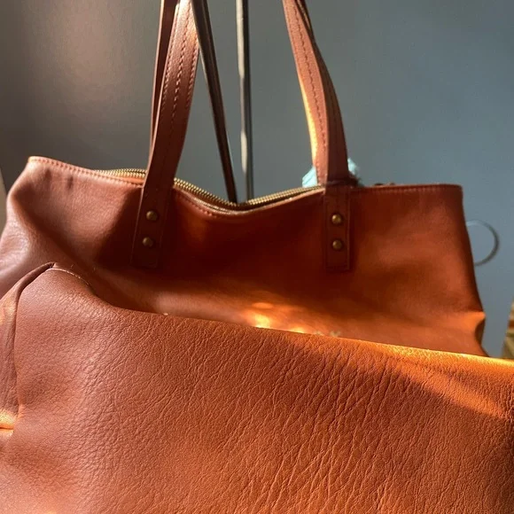 The Sak Brown and Blue Day Tripper Tote - Picture 4 of 8